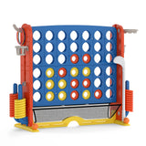 Jumbo 4-to-Score Game with Ring-toss and Basketball for Parties