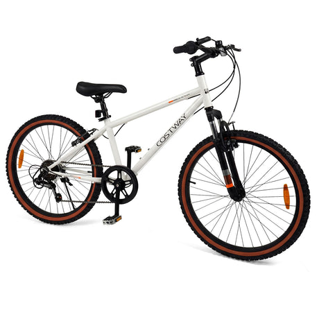 20/24 Inch Child Bicycle for Boys Girls Aged 8+ Years Old with Suspension Fork