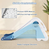 3 in 1 Toddler Slide Baby Slide Climber Playset with Basketball Hoop and Basketball