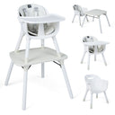 BABY JOY 5 in 1 Convertible Baby High Chair
