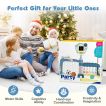 5 in 1 Toddler Sports Toy Kids Activity Center with Adjustable Basketball Hoop