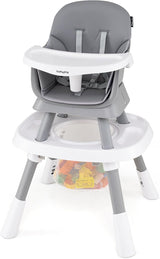 15-in-1 Convertible Baby High Chair, Multifunctional Kids Table & Chair Set