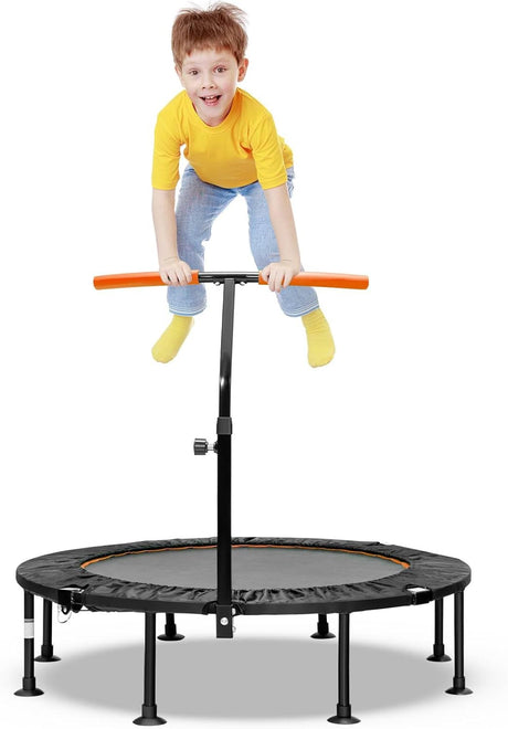 Foldable Mini Trampoline, Indoor Exercise Trampoline