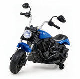6V Kids Ride On Motorbike with Music and Detachable Training Wheels