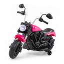 6V Kids Ride On Motorbike with Music and Detachable Training Wheels