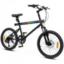 6-Speed Commuter Bicycle with Stereo Speakers and 2 Disc Brakes