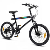 6-Speed Commuter Bicycle with Stereo Speakers and 2 Disc Brakes