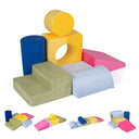 7-Piece Colorful Foam Climbing Blocks for Toddlers 1-3 Years Old