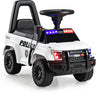 Ride On Push Police Car, Toddler Foot-to-Floor Sliding Toy with Siren
