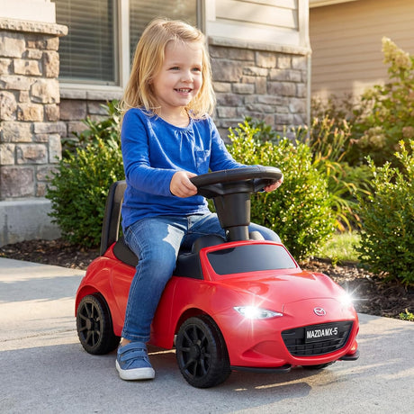 HONEY JOY Toddler Ride on Toy, Foot to Floor Kid Sliding Car with Under-Seat Storage