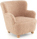 Kids Sofa, Comfy Toddler Armchair with Solid Rubber Wood Legs