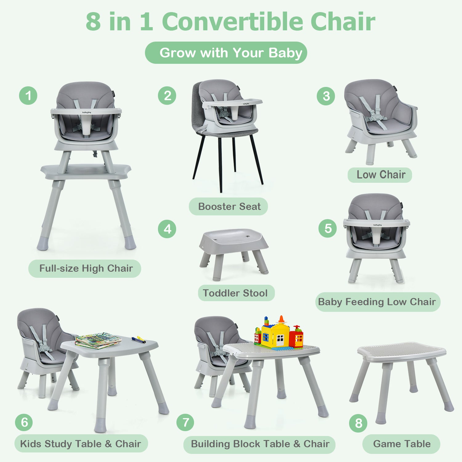 Booster Seat Graco Table To Table High Chair Manual BABY JOY In