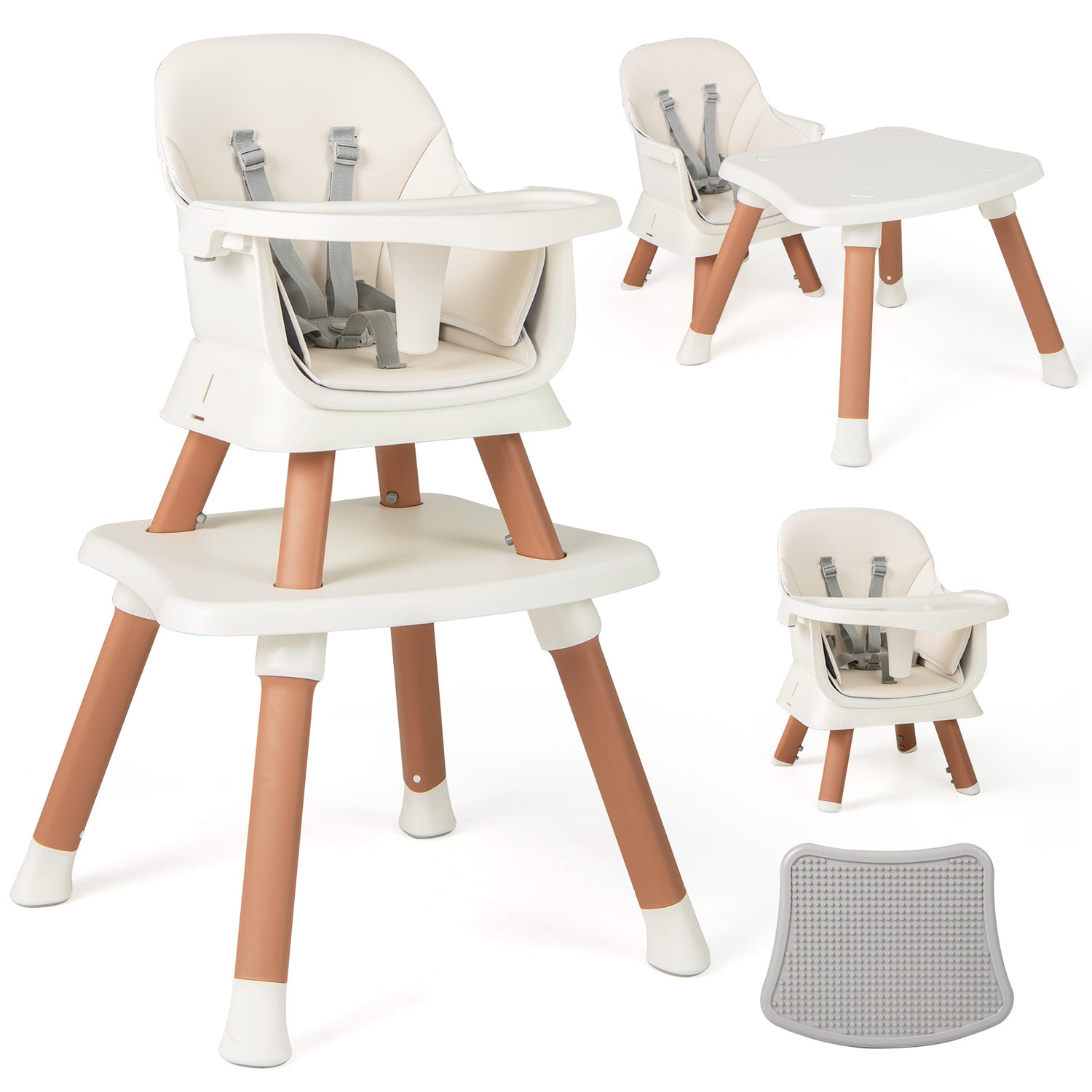 summer infant high chair instructions BABY JOY 8 in 1 Baby Highchair Convertible High Chair for Infants w/Ad – Babyjoy