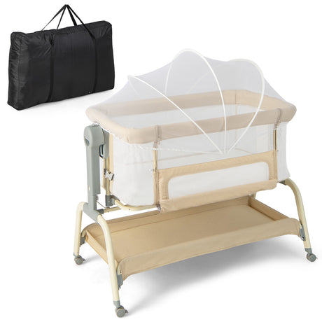BABY JOY 4 in 1 Baby Bassinet with Mattress