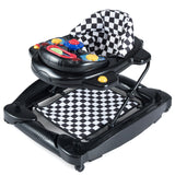 BABY JOY Foldable 6 in 1 Baby Walker Adjustable Toddler Walker Activity Center