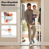 Pressure Mounted Auto-Close Door Gate for Indoor