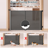 Baby Joy Retractable Safety Barrier for Babies and Dogs