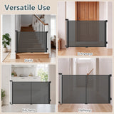 Baby Joy Retractable Safety Barrier for Babies and Dogs