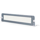 180 x 42 cm Foldable Bed Rail for Toddlers, Swing Down Baby Bed Guard Rail