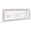 176CM Toddler Bedrail, 72.5-101.5 CM Extra Tall Bed Guardrail w/Anti-Collision Cotton