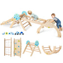 9-in-1 Foldable Baby Climbing Toys with Climbing Rope Ladder
