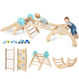 9-in-1 Foldable Baby Climbing Toys with Climbing Rope Ladder