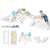 9-in-1 Foldable Baby Climbing Toys with Climbing Rope Ladder