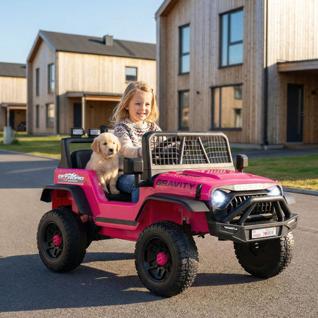 24V Battery Powered Electric Vehicle with Parent Remote Control