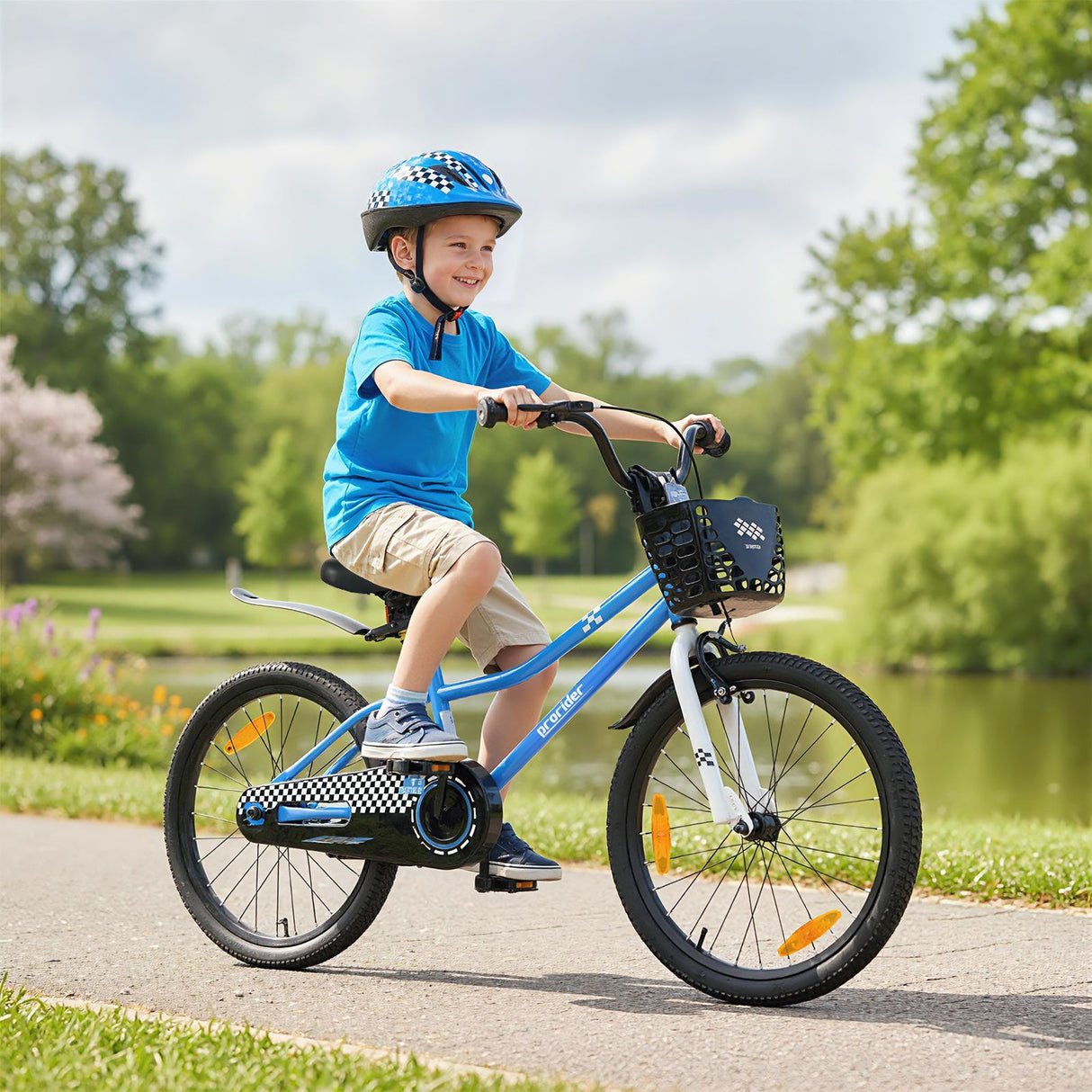 Children Training Bicycle with Handbrake and Coaster Brake