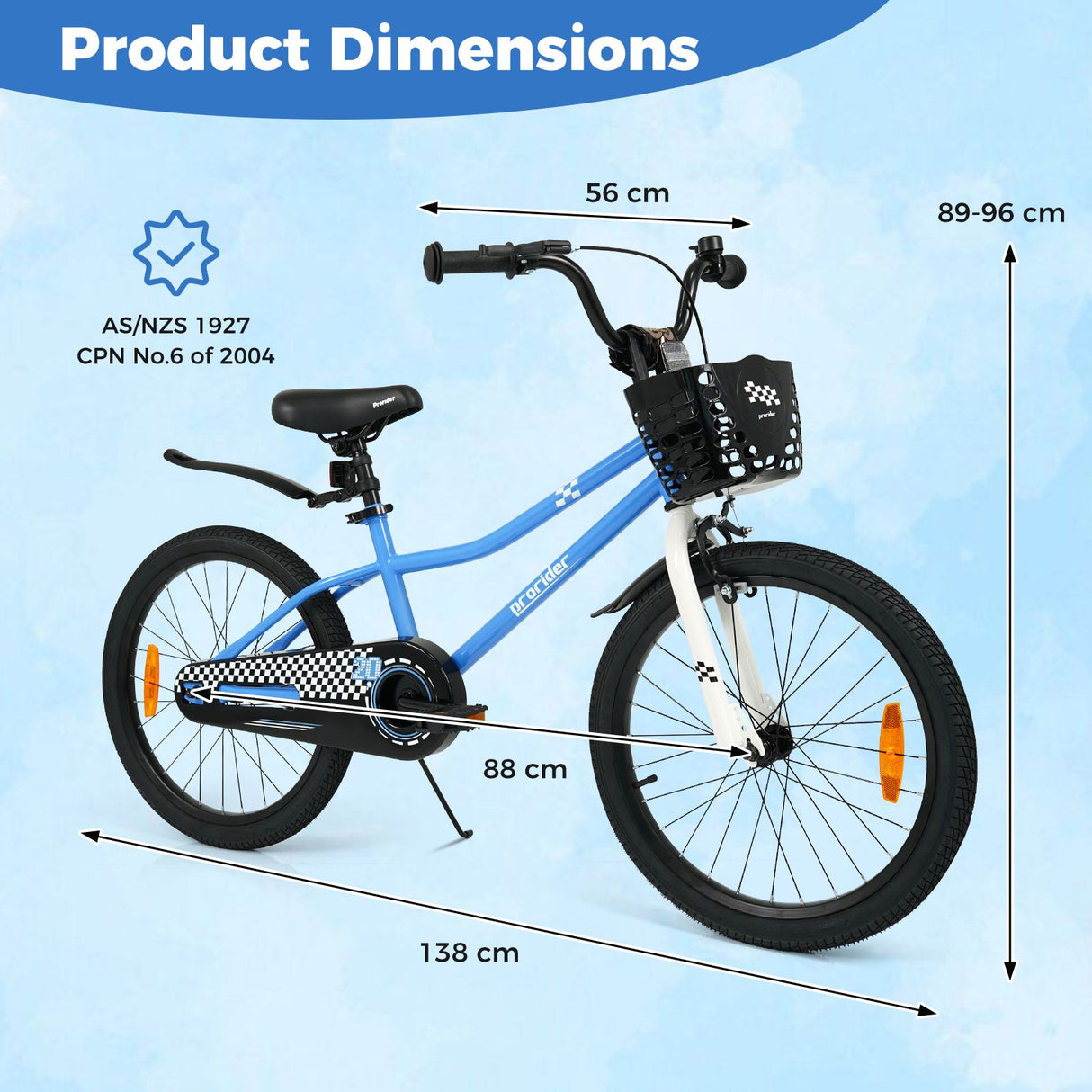 Children Training Bicycle with Handbrake and Coaster Brake