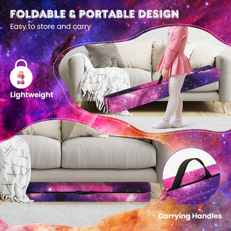 Folding Balance Beam, Portable Gymnastic Beam