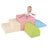 4-Piece Kids Climb and Crawl Foam Block Play Set, Pink - BABY JOY