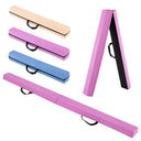 2.1M Folding Balance Beam with Carry Handle and Foam Padding