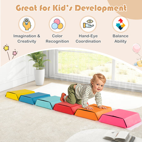 Colorful Hexagon Ball Pit for Kids, Creative Foam Climbing Blocks for Playroom, Kid’s Bedroom, Nursery