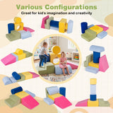 7-Piece Colorful Foam Climbing Blocks for Toddlers 1-3 Years Old