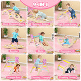 9-in-1 Foldable Baby Climbing Toys with Climbing Rope Ladder