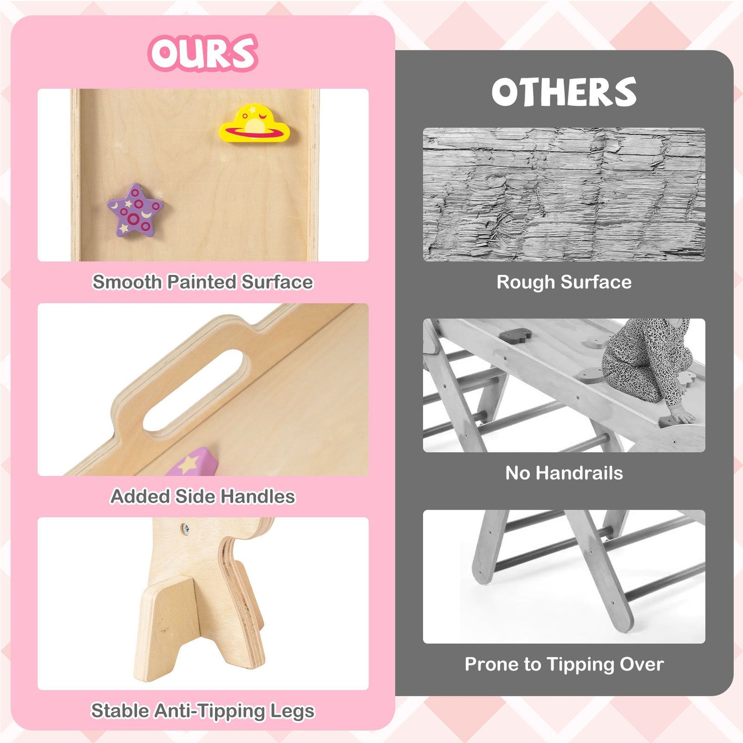 9-in-1 Foldable Baby Climbing Toys with Climbing Rope Ladder