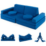 Kids Modular Convertible Foam Folding Sofa with Portable Handle