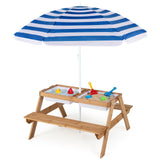 HONEY JOY 3-in-1 Kids Picnic Table Set