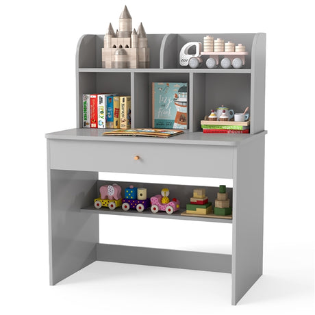 HONEY JOY Kids Wooden Study Desk