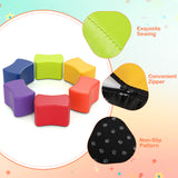 6 PCS Modular Stool Set,  Butterfly Stools for Kids Rooms, Classrooms, Daycares