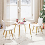 Kids Table and Chairs Set Wooden Toddler Desk and Chair Set