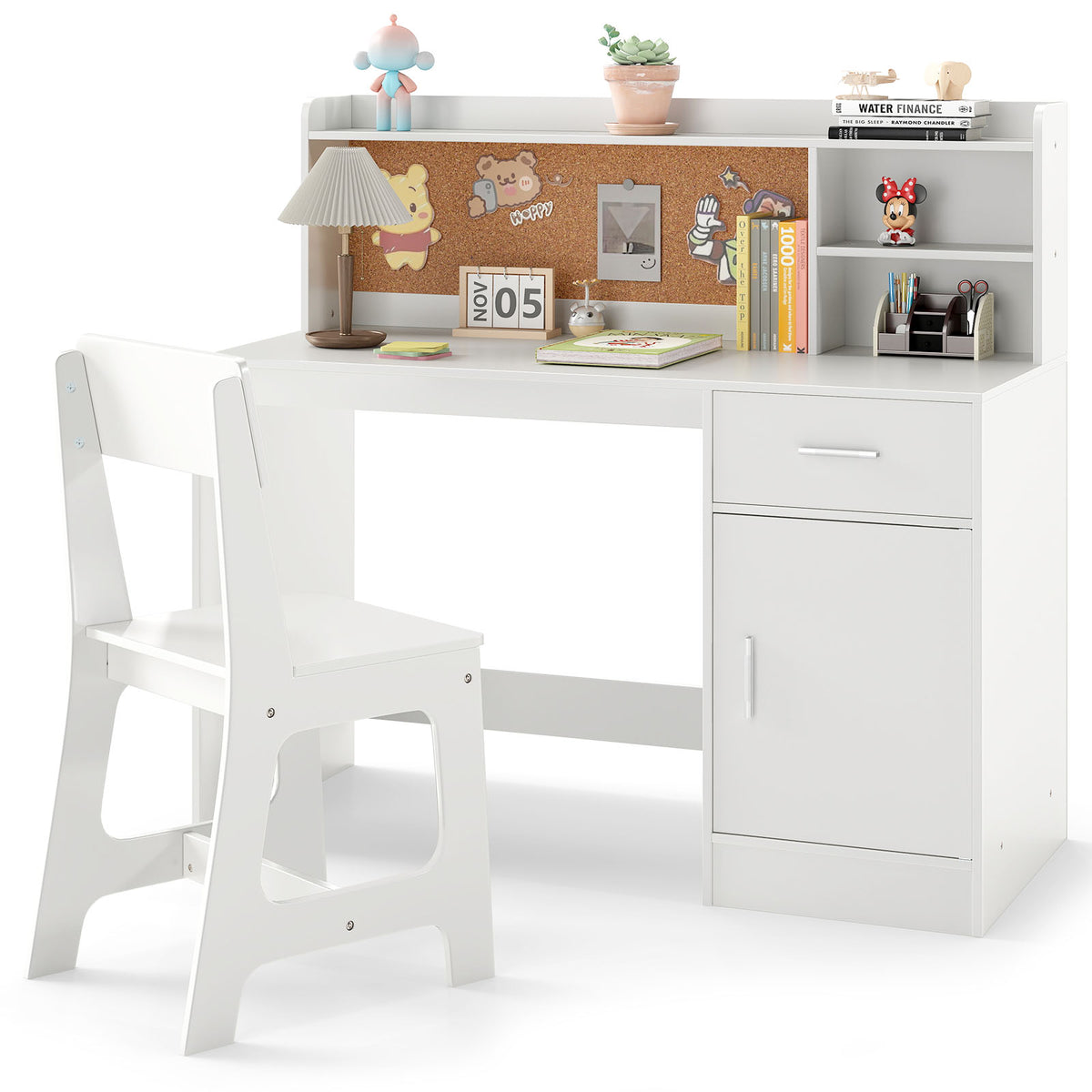 Kids Study Desk and Chair Set