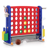 Jumbo 4-to-Score Game with Ring-toss and Basketball for Parties