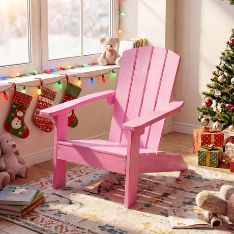 Kids Adirondack Chair for Ages 3-8 Children Boys Girls