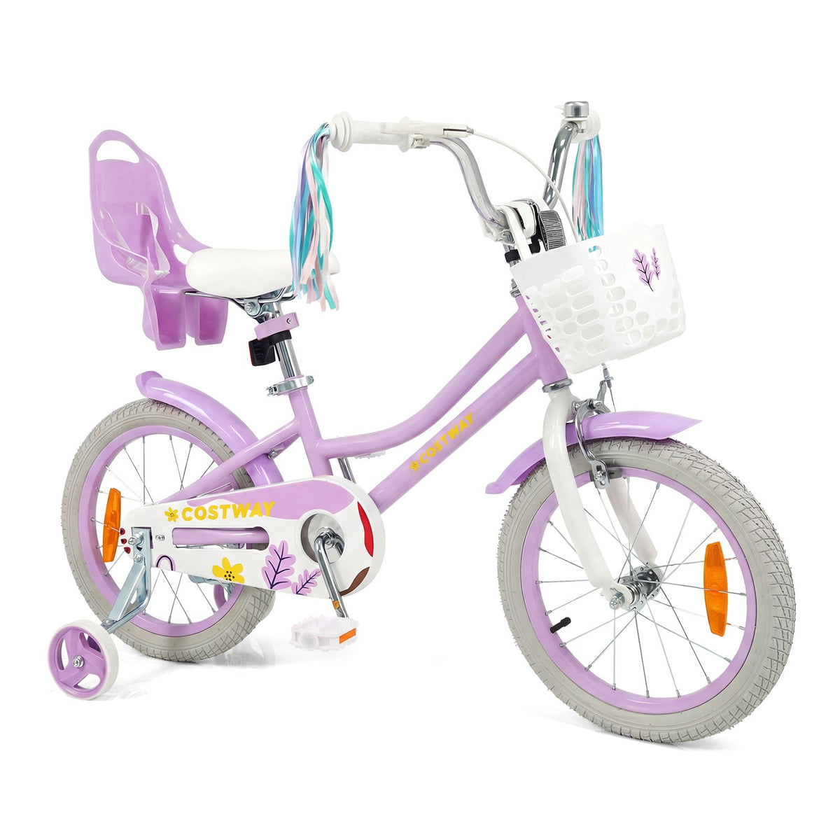 HONEY JOY Kids Bike, 12/14/16/18/20 Inch Children Bicycle