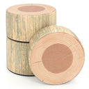 3-Piece Kids Floor Cushions with Wood Printing Nature Decoration
