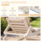 Kids Rocking Chair with Adjustable Backrest & Washable Cushion for 6+ Months