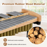 32 Note Marimba, Aluminum Xylophone, Adjustable Stand & Lockable Wheels for Beginners