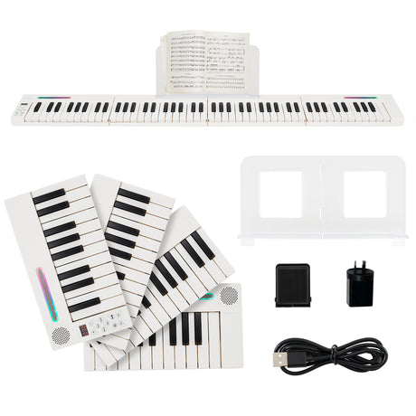 Magnetic Detachable Digital Piano Keyboard 88 Keys with Wireless MIDI